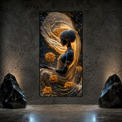 Tablou pentru living – Ember Orbit | Liquid Light