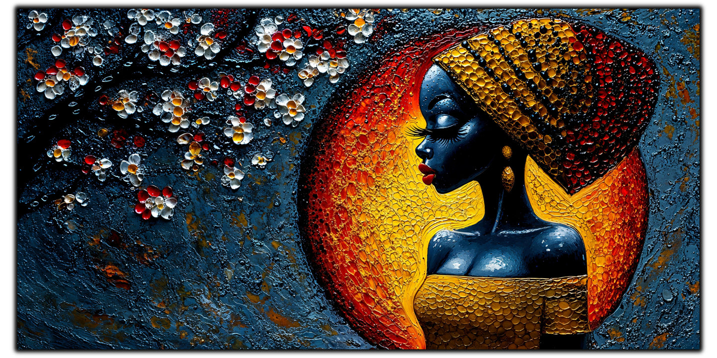 Tablou unicat din sticlă securizată Beyond Origin - No12