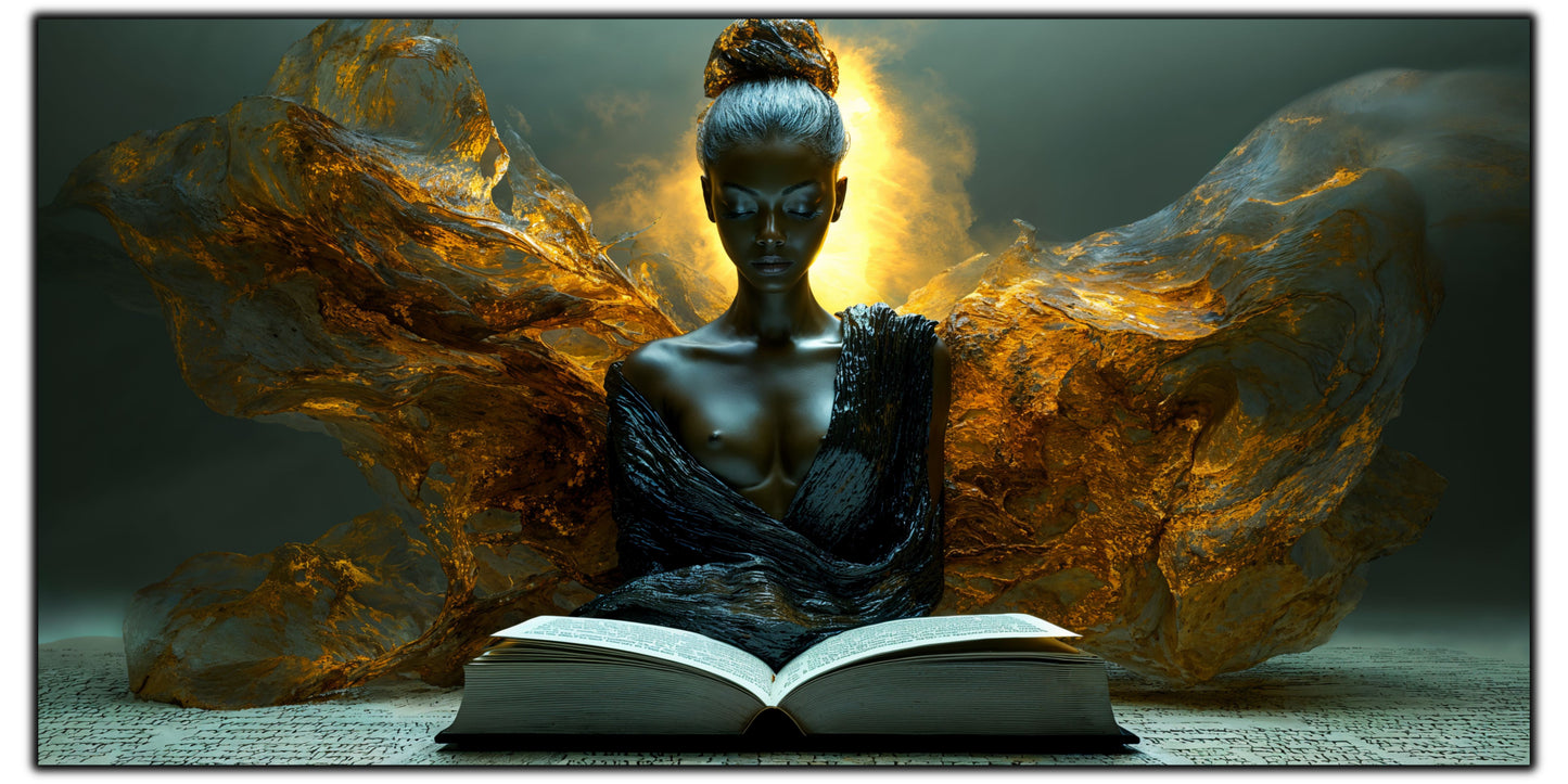 Tablou unicat din sticlă securizată Beyond Breath - No12