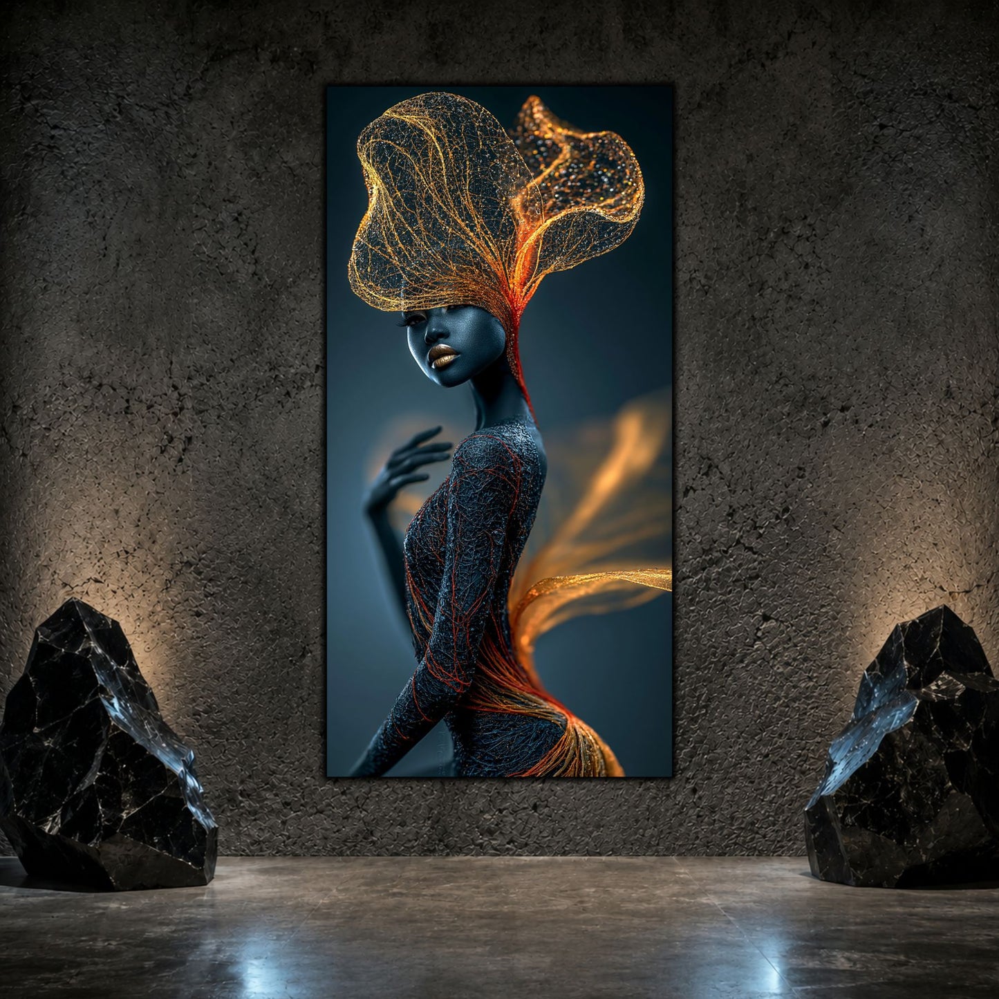Tablou Abstract Living – A Face of Becoming