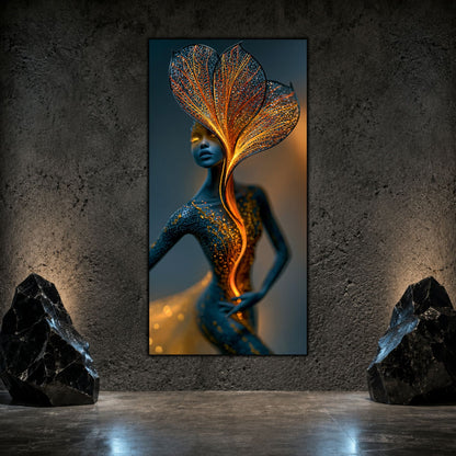 Tablou Abstract Living – The Gold Within