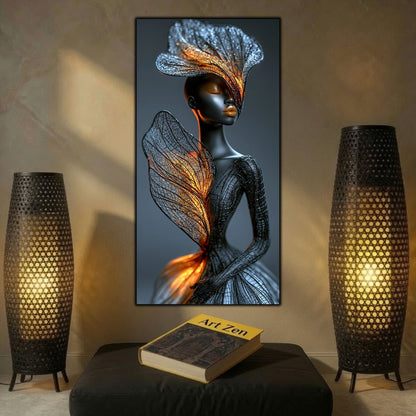 Tablou Abstract Living – The Living Veil
