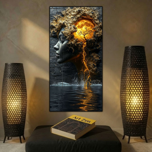 Tablou Modern Living – Sub piele curge foc