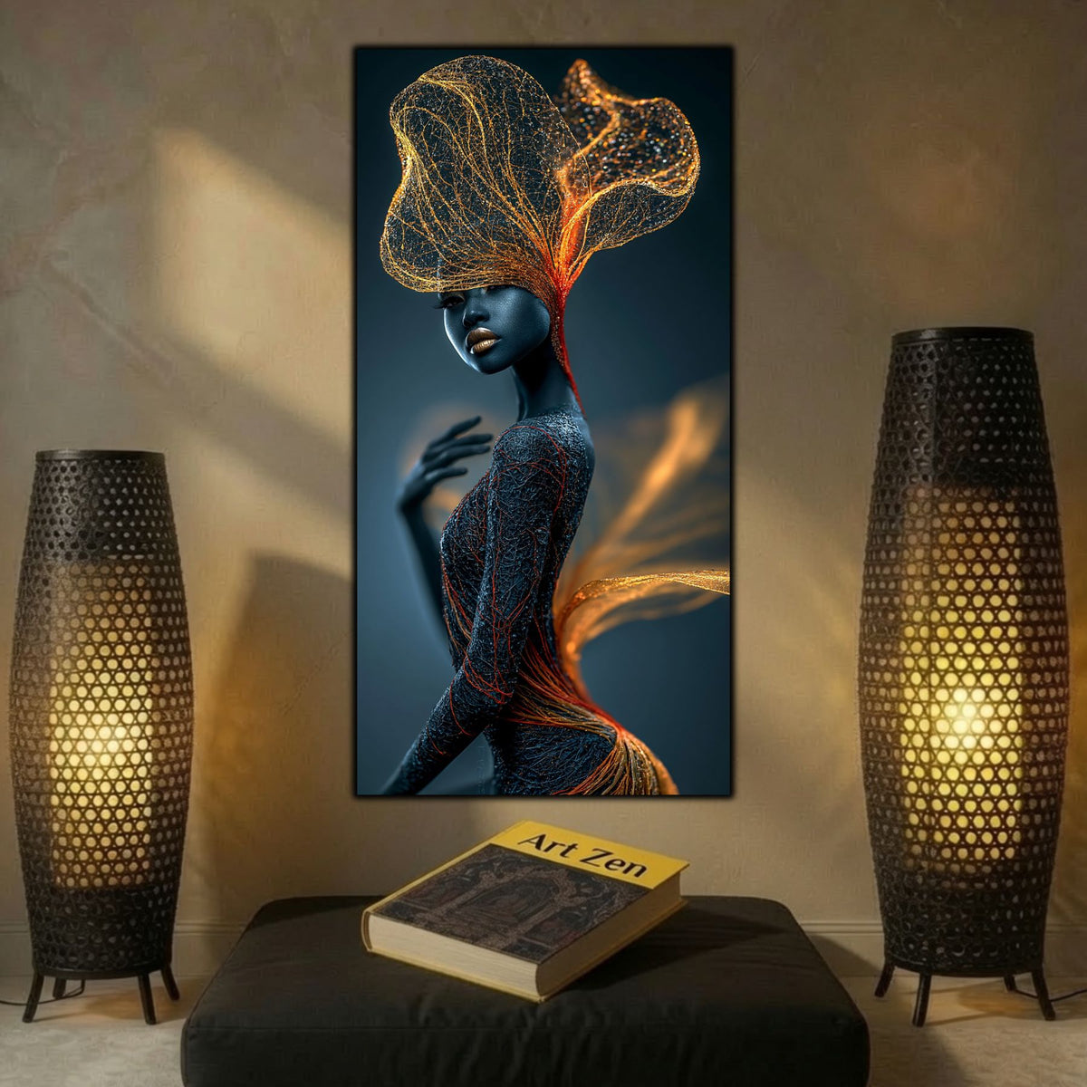 Tablou Abstract Living – A Face of Becoming
