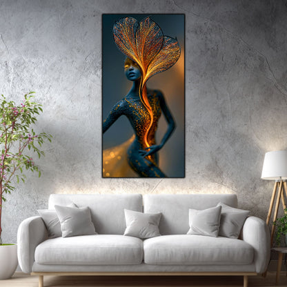 Tablou Abstract Living – The Gold Within