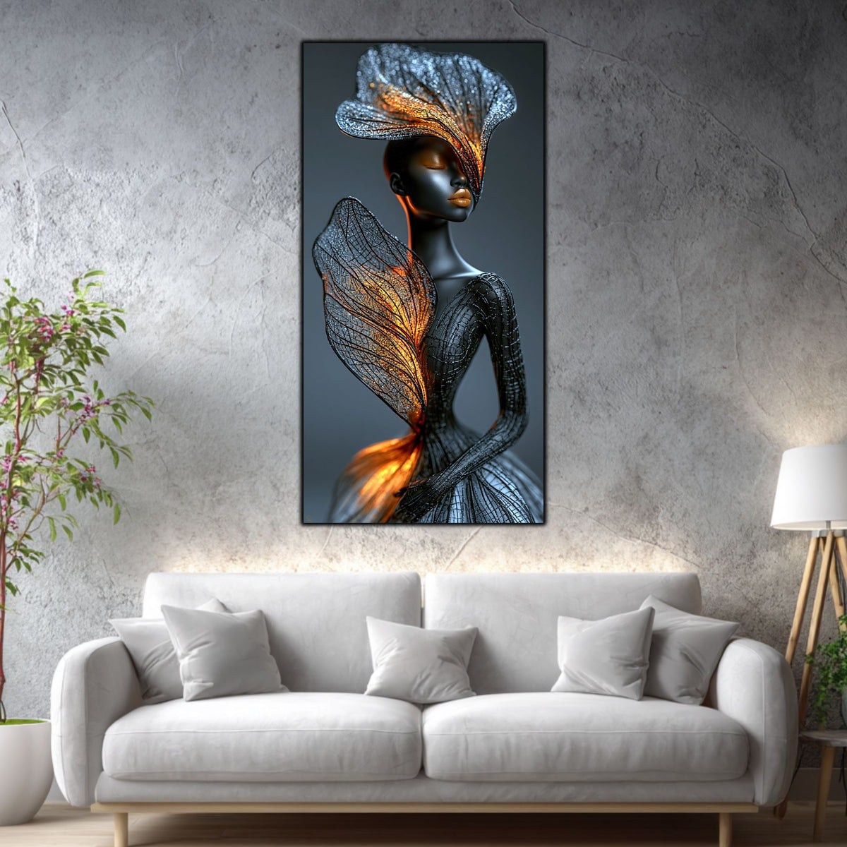 Tablou Abstract Living – The Living Veil