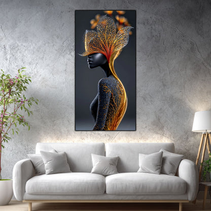 Tablou Abstract Living – Fire Beneath Form