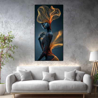 Tablou Abstract Living – A Face of Becoming