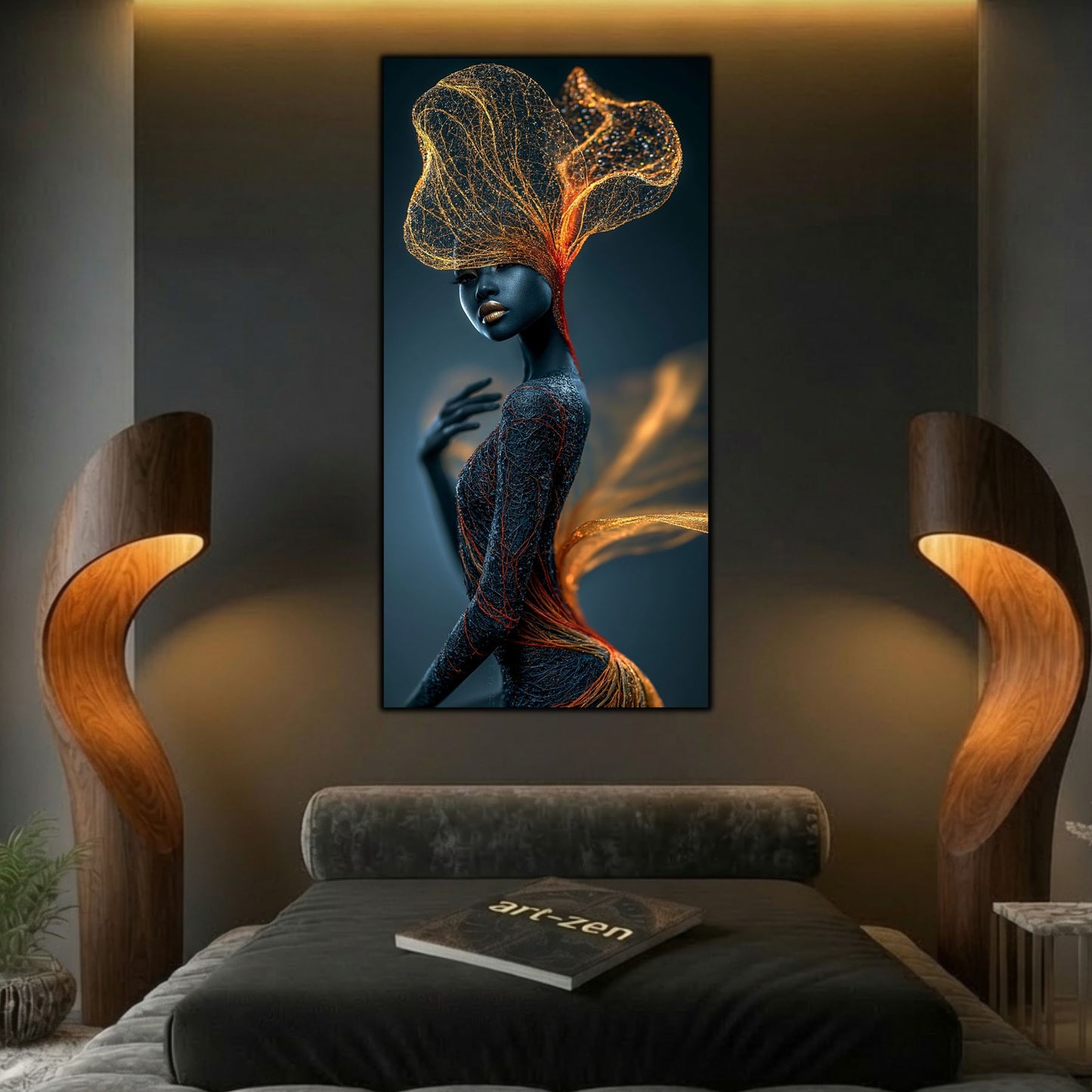 Tablou Abstract Living – A Face of Becoming