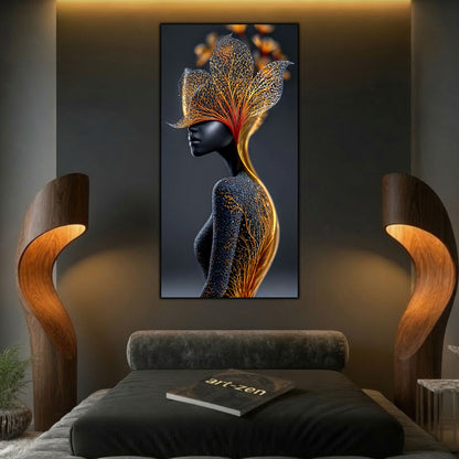 Tablou Abstract Living – Fire Beneath Form
