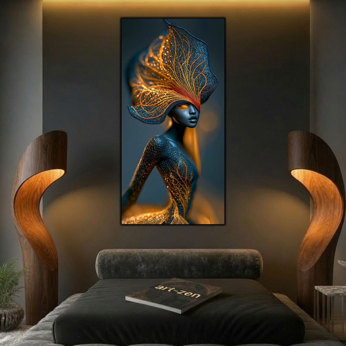 Tablou Abstract Living – Rooted in Light