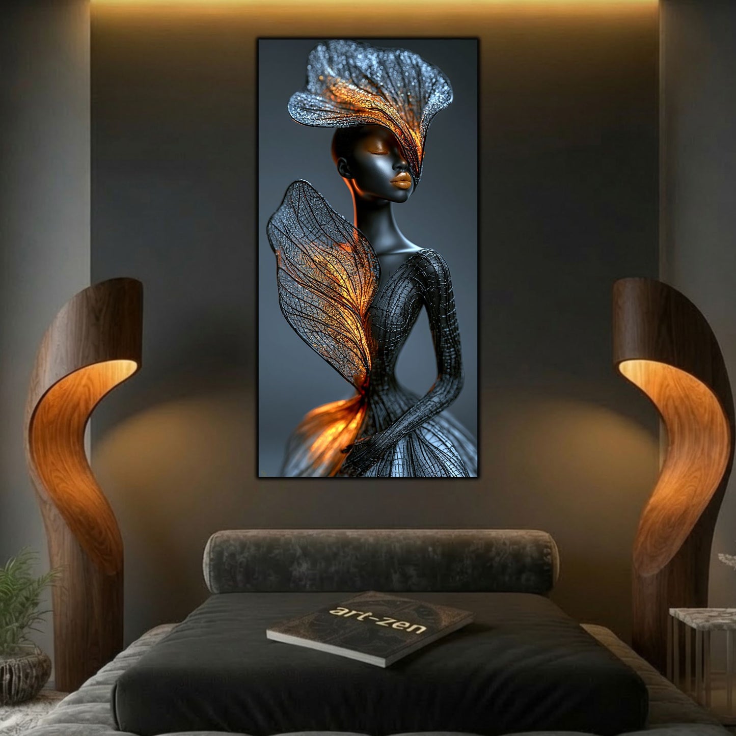 Tablou Abstract Living – The Living Veil
