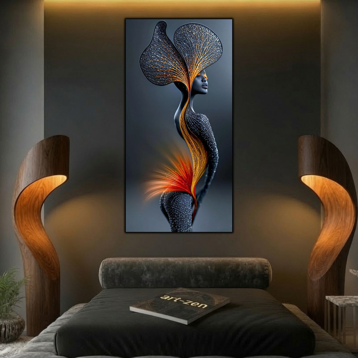 Tablou Abstract Living – The Last Petal