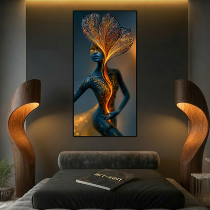 Tablou Abstract Living – The Gold Within