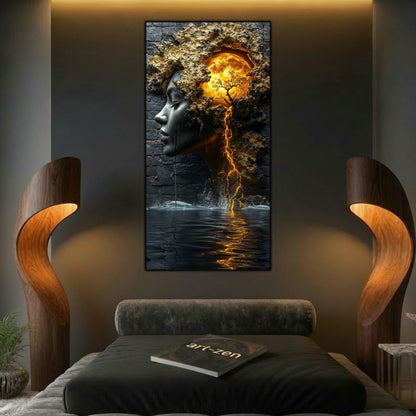 Tablou Modern Living – Sub piele curge foc