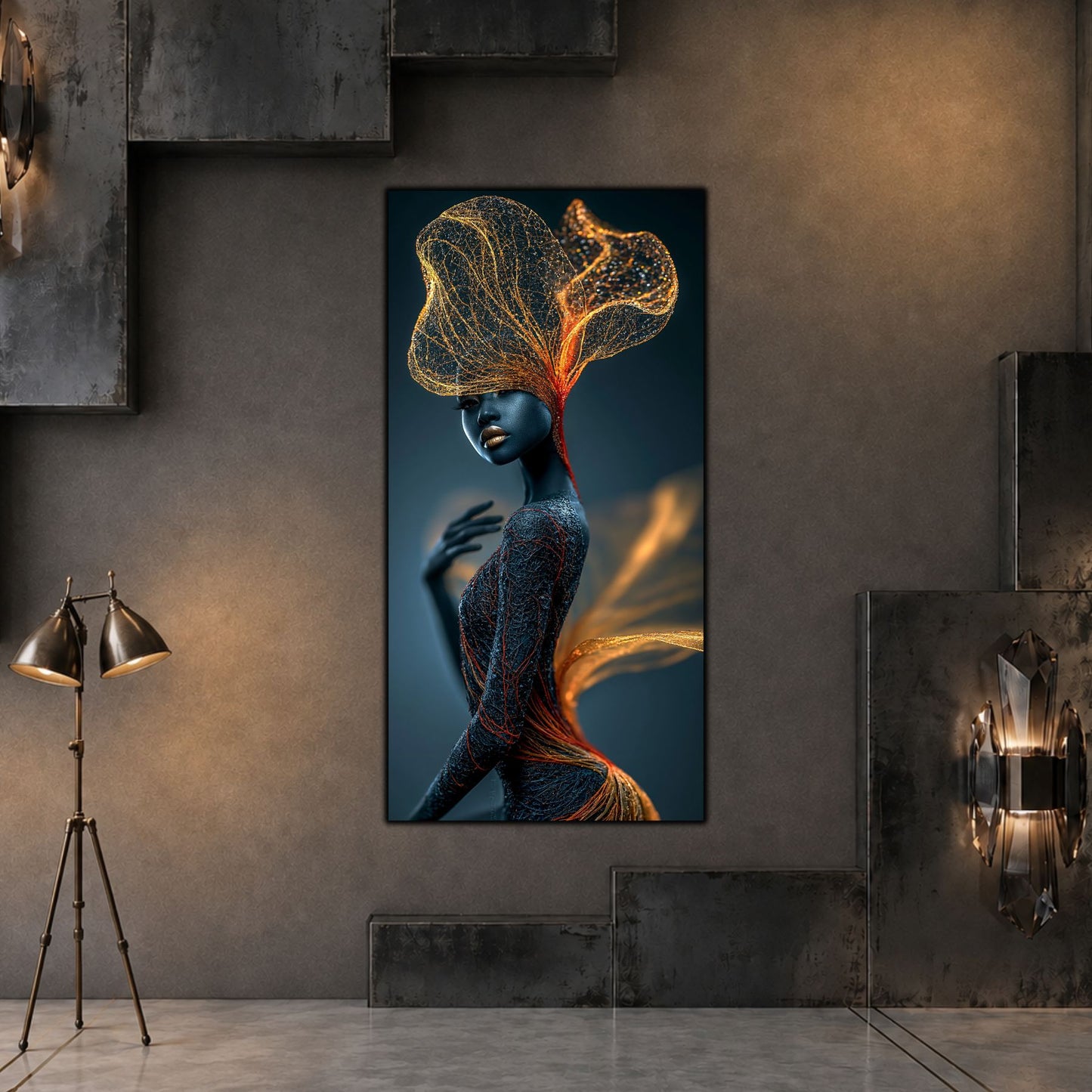 Tablou Abstract Living – A Face of Becoming