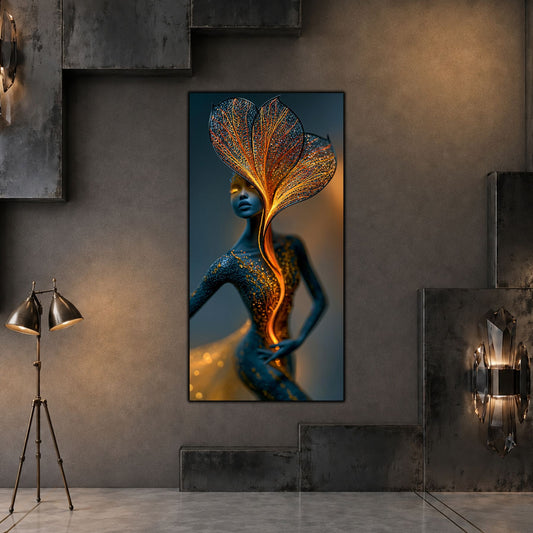 Tablou Abstract Living – The Gold Within