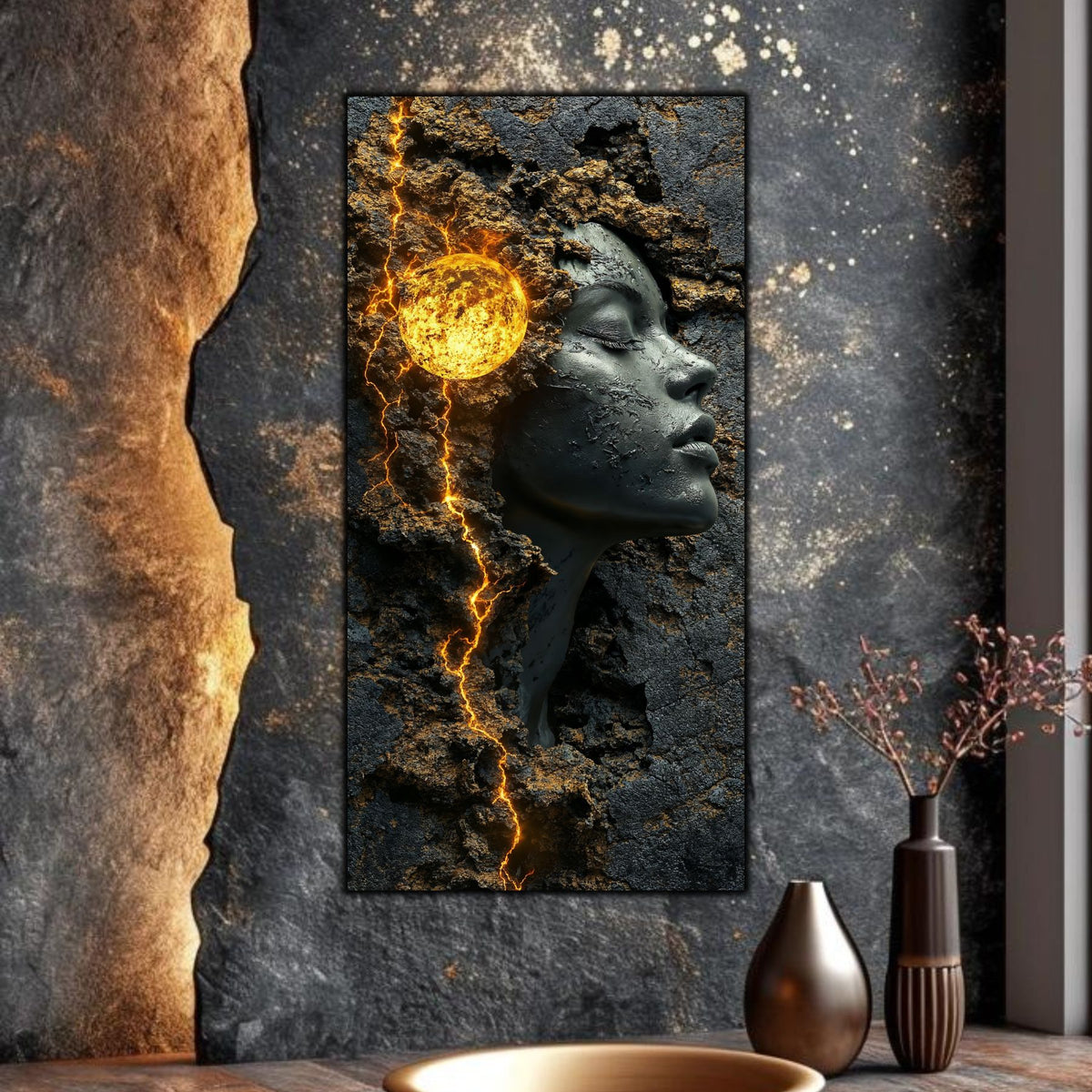 Tablou Modern Living – Lacrima devenită aur