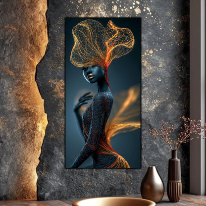 Tablou Abstract Living – A Face of Becoming