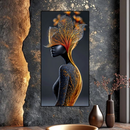 Tablou Abstract Living – Fire Beneath Form