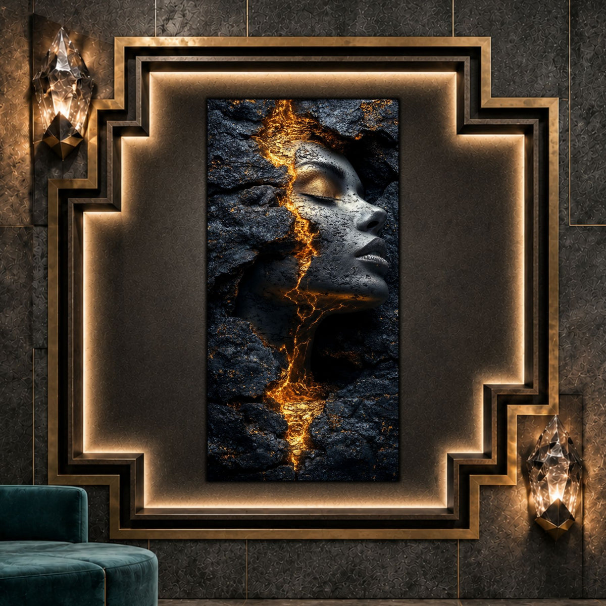 Tablou Modern Living – Soarele din tâmplă