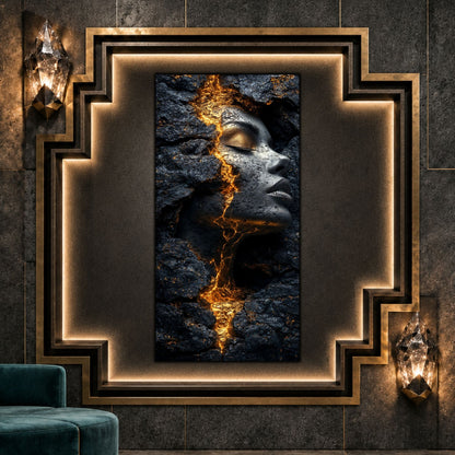 Tablou Modern Living – Soarele din tâmplă