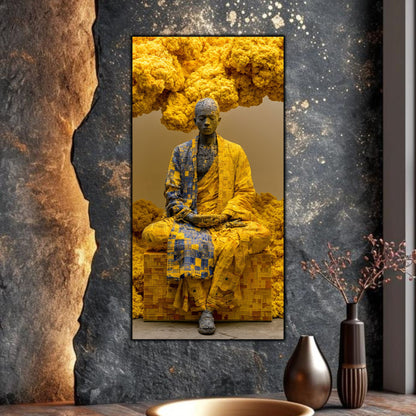 Tablou Abstract Modern – Paza pulberii solare