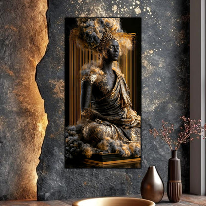 Tablou Abstract Modern – Paza coloanei de aur