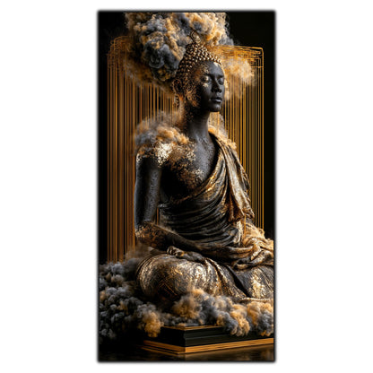 Tablou Abstract Modern – Paza coloanei de aur