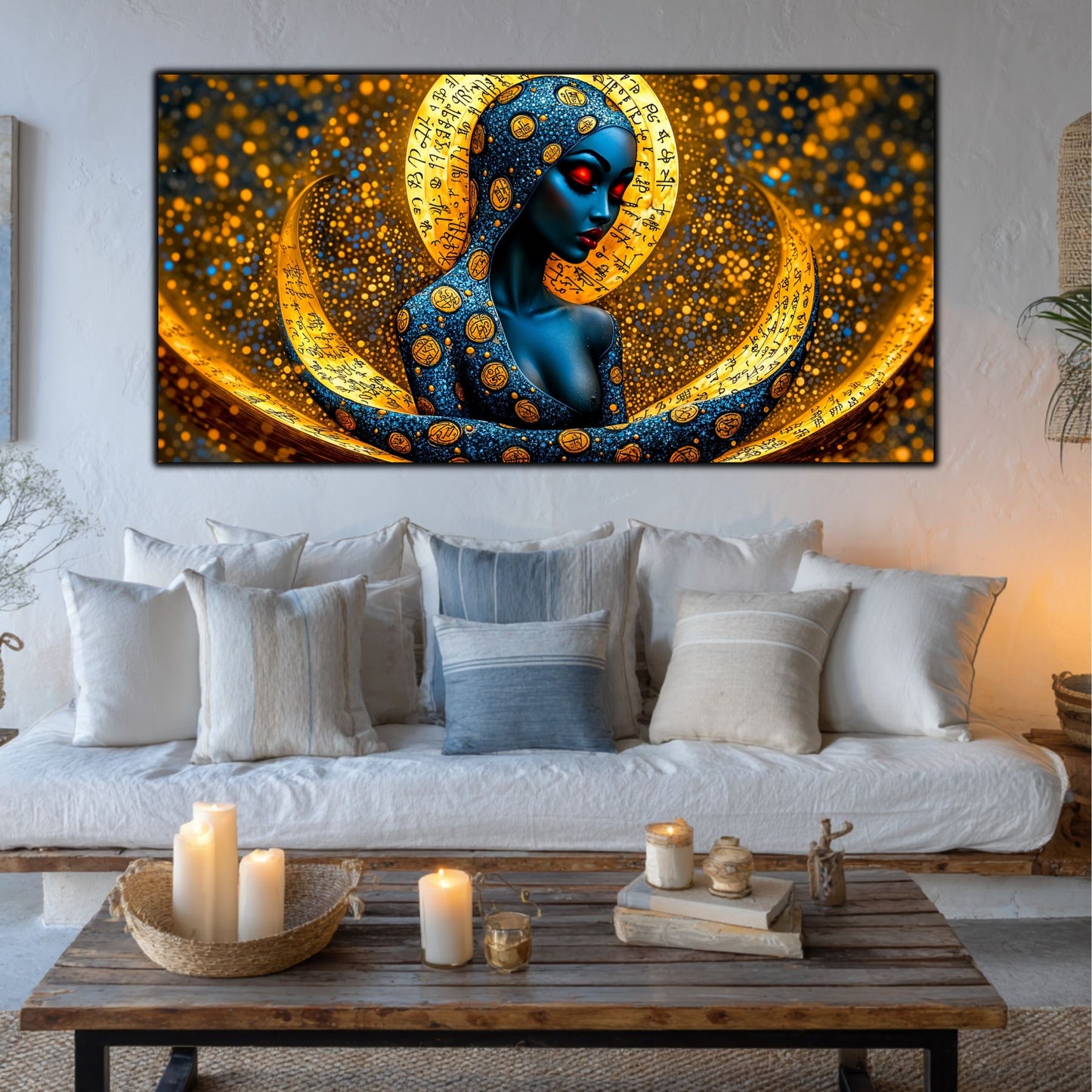 Tablou unicat din sticlă securizată Beyond Creation - No13