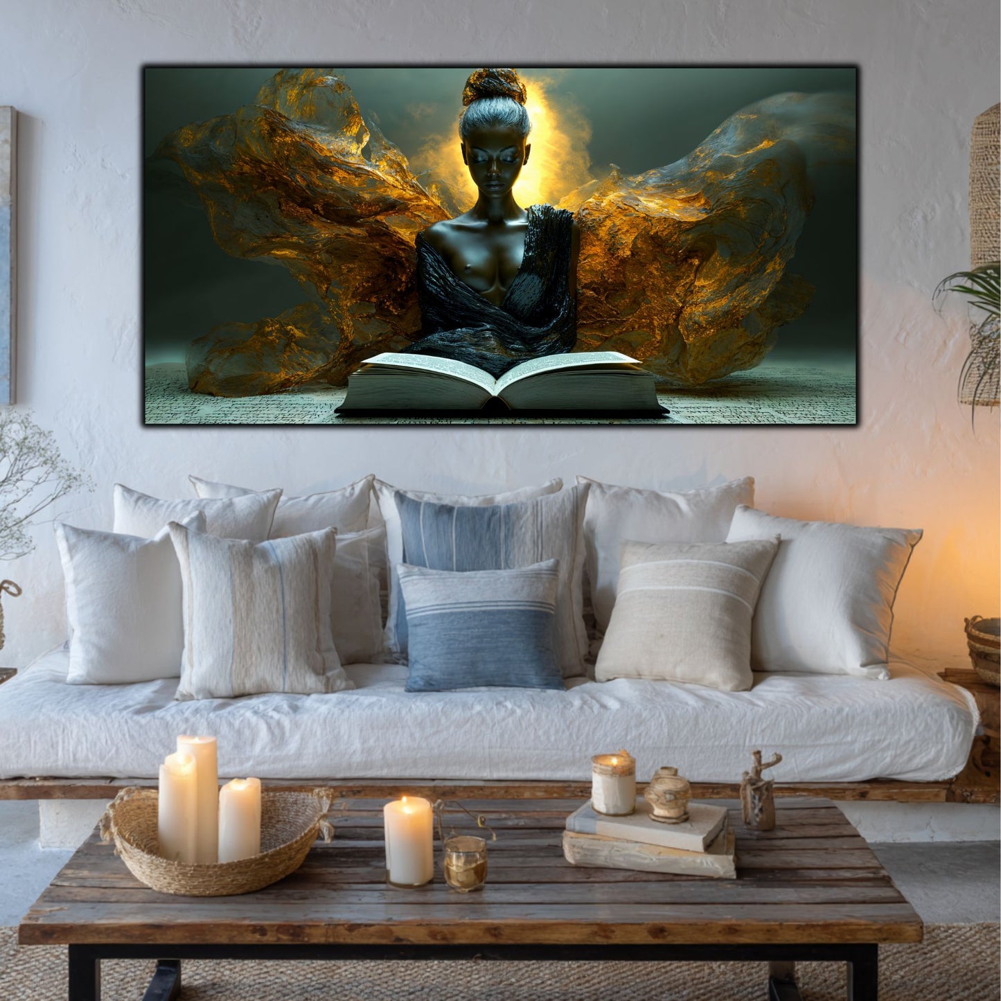 Tablou unicat din sticlă securizată Beyond Breath - No12