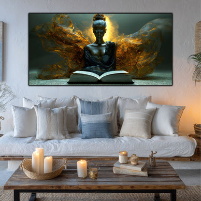 Tablou unicat din sticlă securizată Beyond Breath - No12