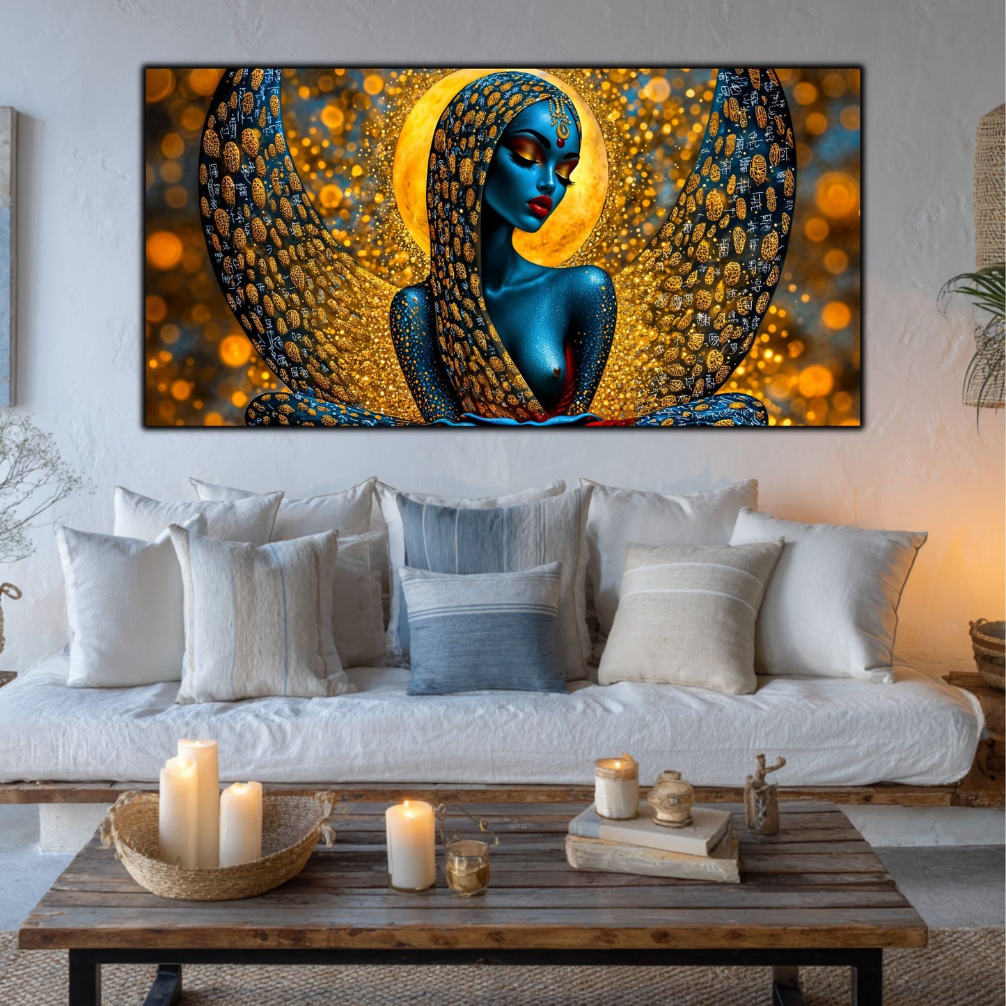 Tablou unicat din sticlă securizată Beyond Creation - No06