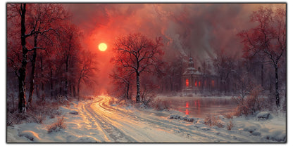 Tablou Sticla Securizata - Colectia Cold Ember - no13