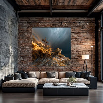 Tablou Decorativ Modern - Print UV pe Sticla - „Sacred Modernities” - No20