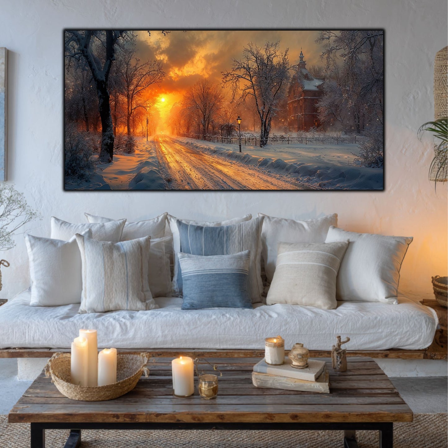 Tablou Sticla Securizata - Colectia Cold Ember - no22