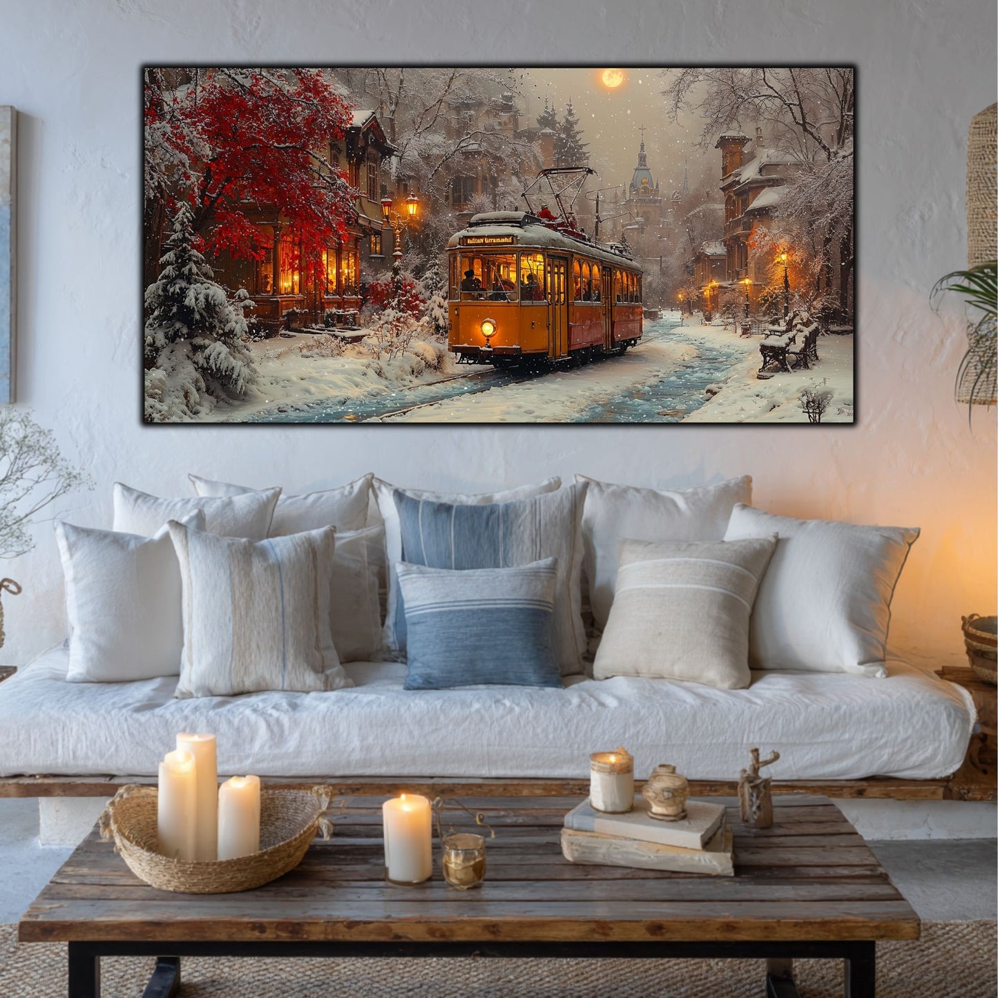 Tablou Sticla Securizata - Colectia Cold Ember - no12