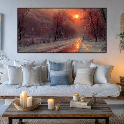 Tablou Sticla Securizata - Colectia Cold Ember - no15