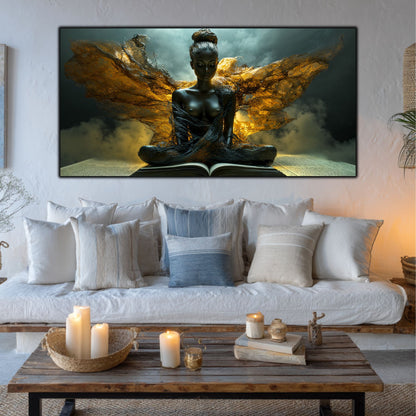 Tablou unicat din sticlă securizată Beyond Breath - No10