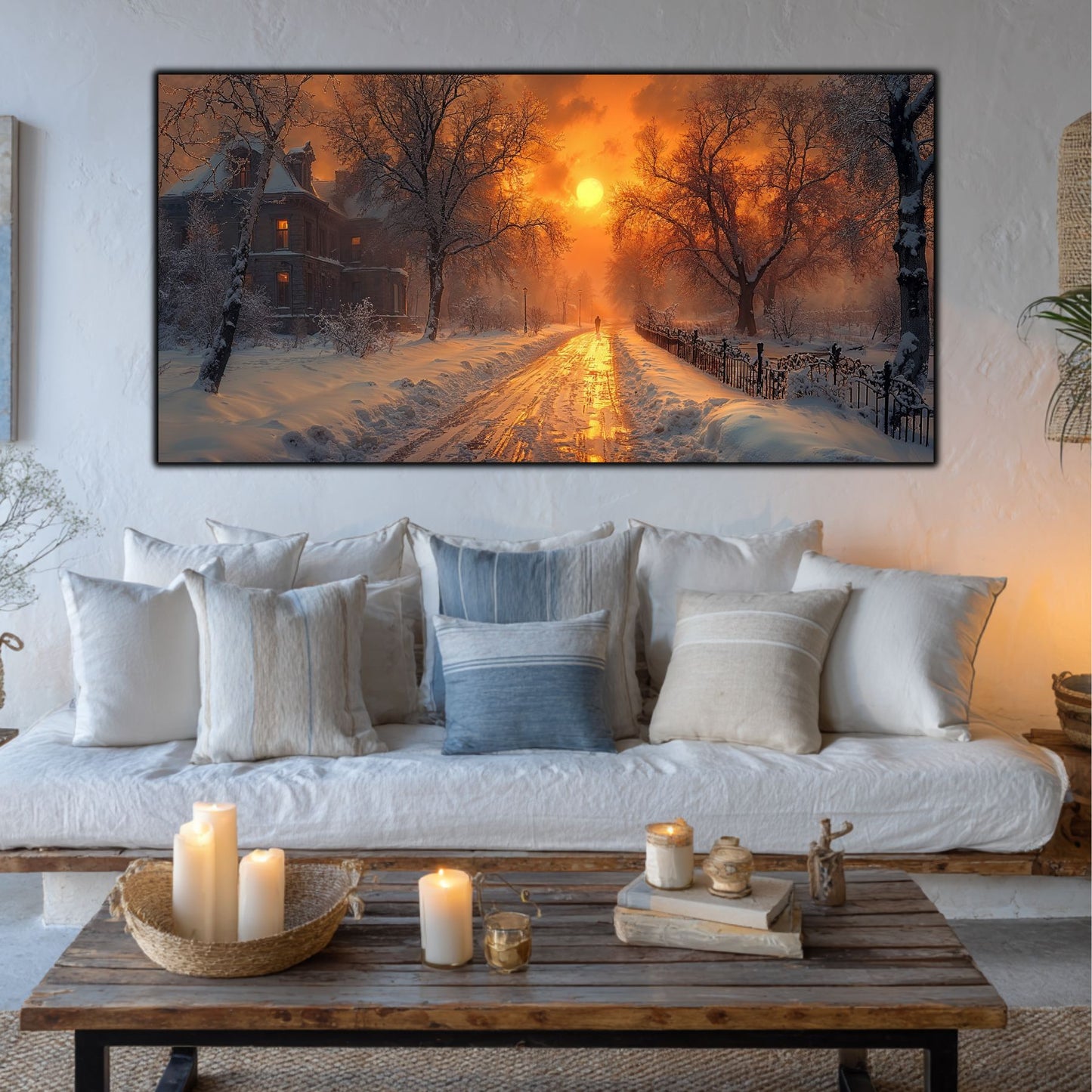 Tablou Sticla Securizata - Colectia Cold Ember - no11