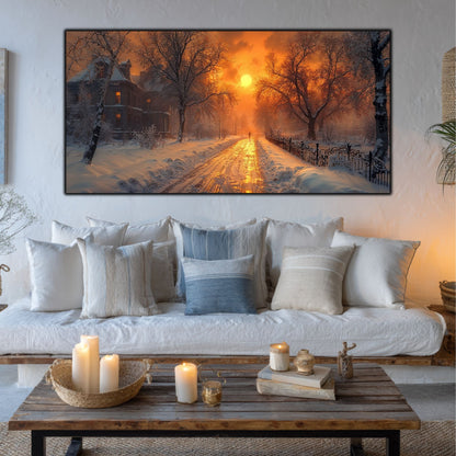 Tablou Sticla Securizata - Colectia Cold Ember - no11