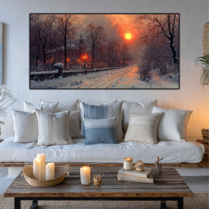 Tablou Sticla Securizata - Colectia Cold Ember - no16