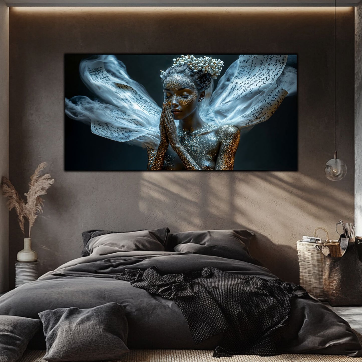 Beyond Meditation - Tablouri moderne pe sticla securizata pentru living contemporan NO21