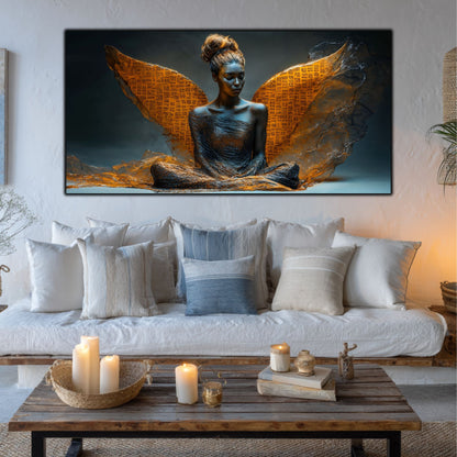 Tablou unicat din sticlă securizată Beyond Breath - No22