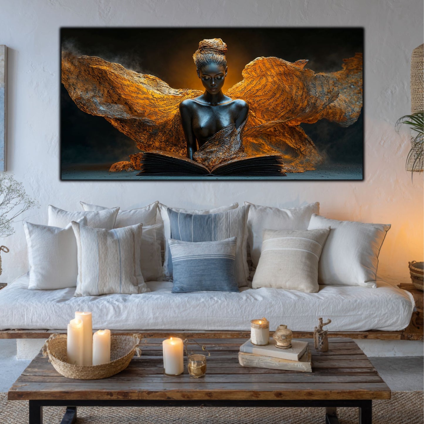 Tablou unicat din sticlă securizată Beyond Breath - No19