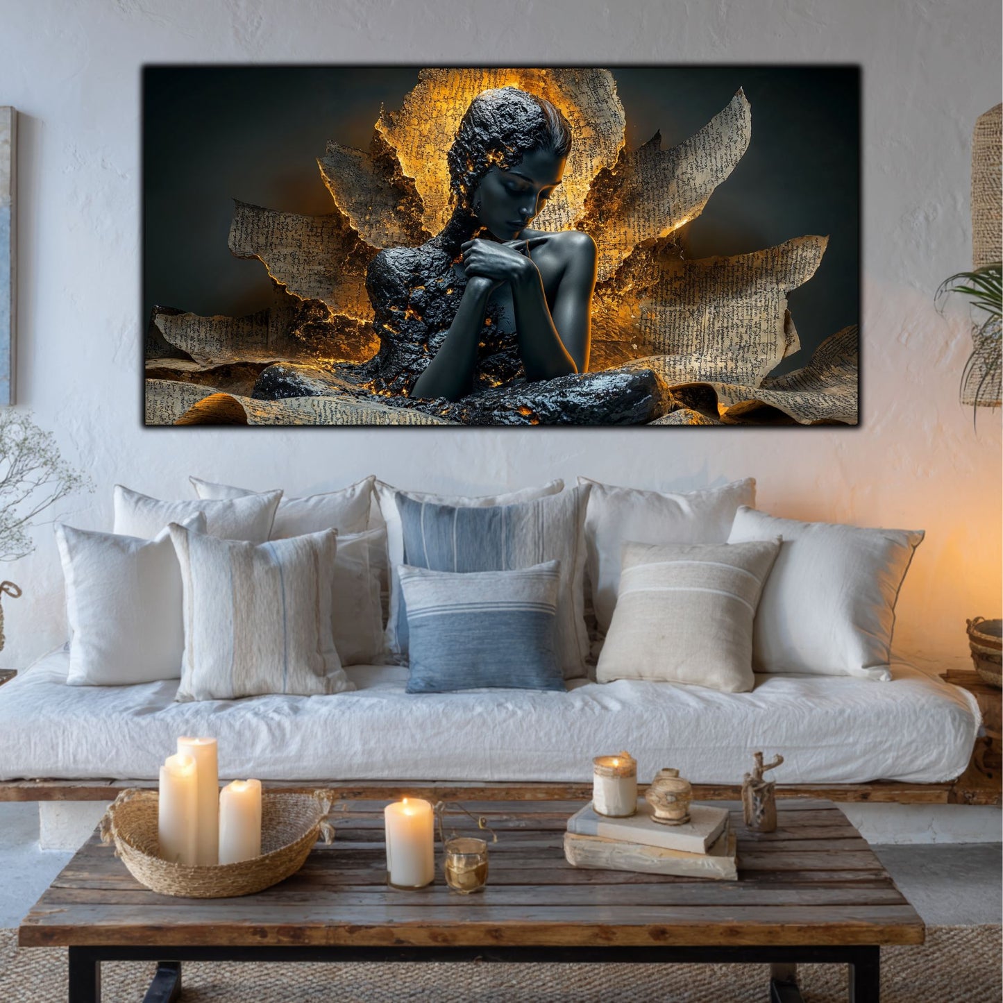 Tablou unicat din sticlă securizată Beyond Breath - No20