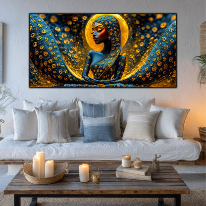 Tablou unicat din sticlă securizată Beyond Creation - No21