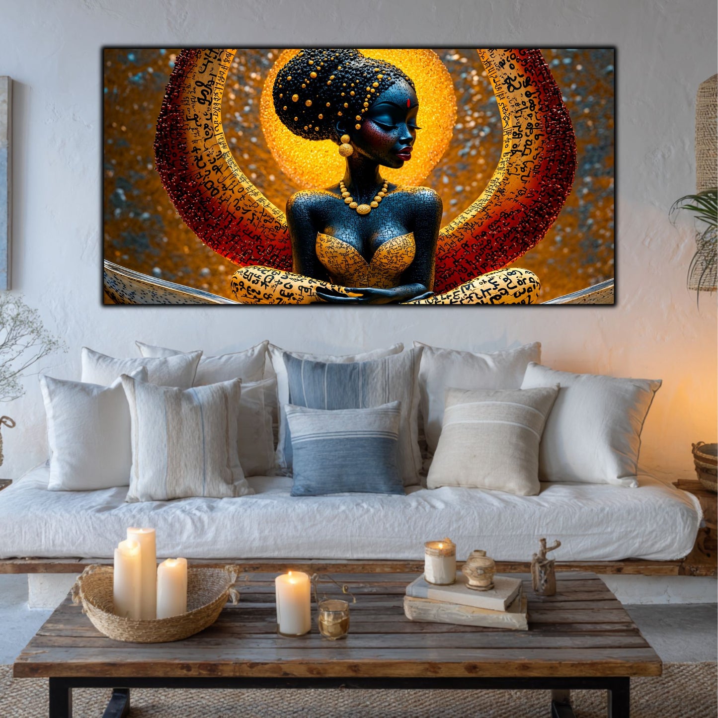 Tablou unicat din sticlă securizată Beyond Creation - No09