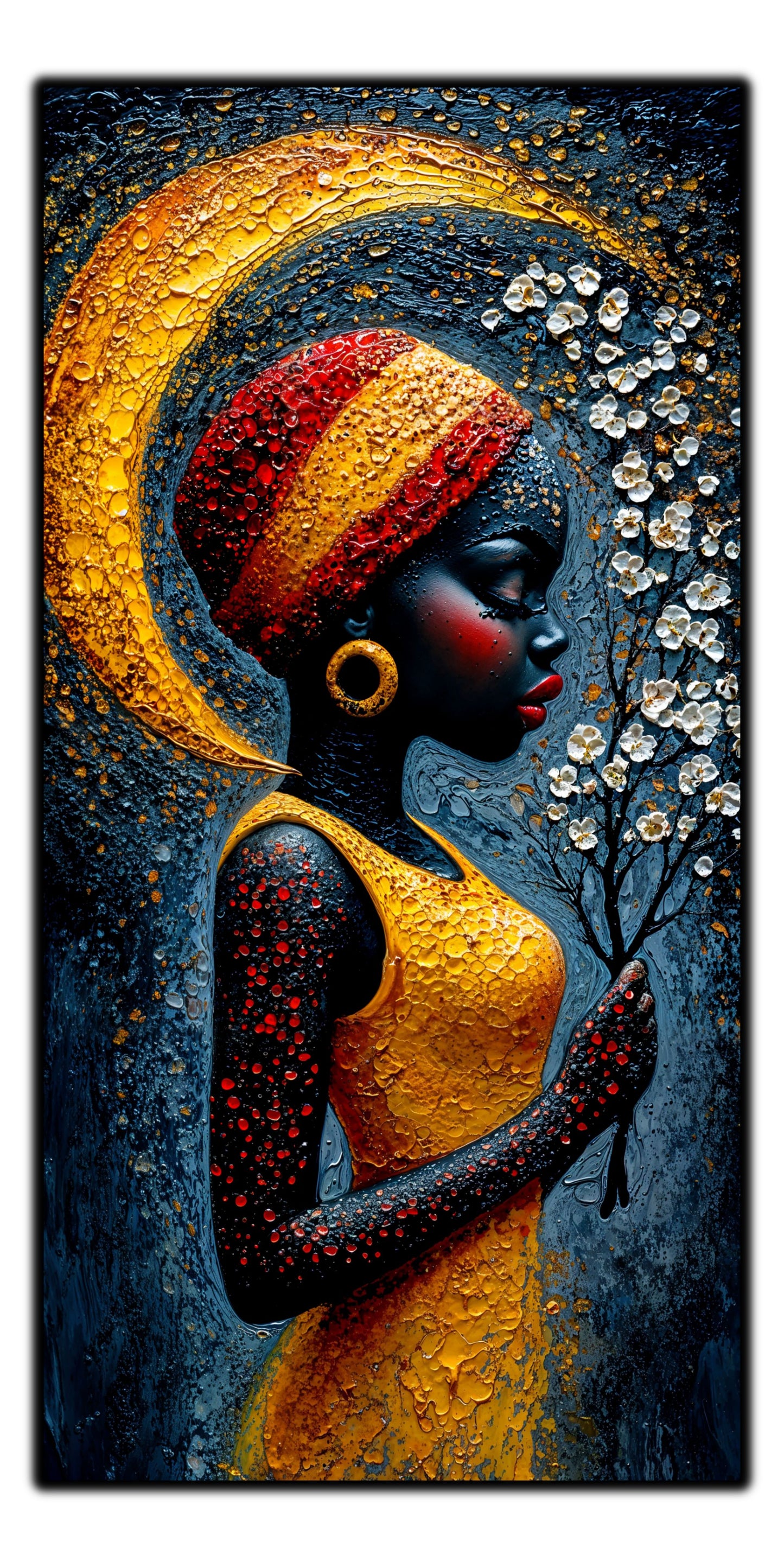 Tablou unicat din sticlă securizată Beyond Origin - No13