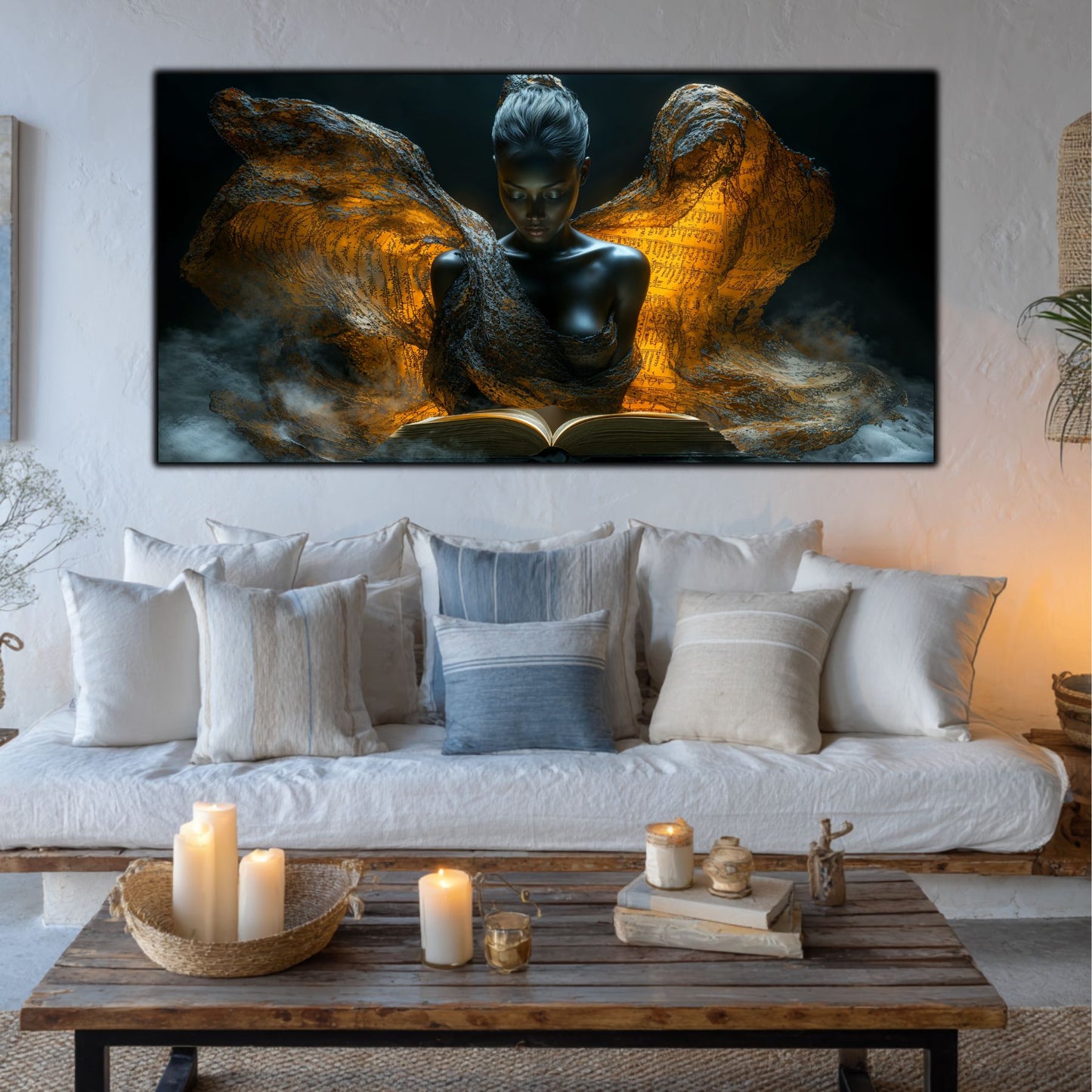 Tablou unicat din sticlă securizată Beyond Breath - No09